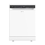 Lavavajillas EVVO D4Y, 16 Cubiertos, 8 Programas, Extra Silent, Extra Hygiene, Turbo, Secado Extra, Inicio Diferido, 47 dB, Clase C, Libre Instalación 60 cm, Color Blanco