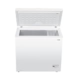 Svan Congelador horizontal Blanco SCH2002EDC. Capacidad 198 Litros, 1 Cesta, Bajo nivel Sonoro, Eficiencia Energética Clase E