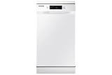 SAMSUNG DW50R4070FW -Lavavajillas, 10 cubirtos, 45cm, A++, Libre instalación, Blanco