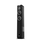 Energy Sistem Tower 5 MAX 100W Torre de Sonido Bluetooth Sistema 2.1 con Subwoofer True Wireless USB/SD Radio FM Altavoz de Pie Grande Inalambrico Television para TV Musica Ebony