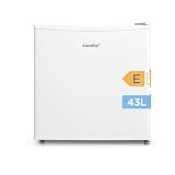 Comfee' 43L Mini Nevera con Compartimento para Enfriar, Blanco | Nevera Pequeña, Silencioso, Mono Puerta, para Aplicaciones en Hotel, Hogar, Oficina, 47.2 x 45 x 49.2 cm, RCD50WH2(E)