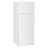 Corberó - Frigorífico 2 Puertas con congelador | CF2PH146W | 206 L | 143 cm |Control Mecánico | Puerta Reversible | Cajón Crisper | Hueveras y Cubiteras | Blanco
