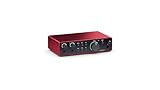 Focusrite Scarlett 2i2 interfaz de audio USB-C 4.ª gen