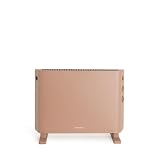 CREATE/WARM HANDY/Convector calefactor aire moca/Función ventilador y aire caliente, hasta 20m², 4 modos, ligero, silencioso, bajo consumo, 57x 23x43 cm, 2000W