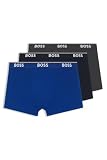 HUGO BOSS Boxer Brief 3p Co/El, Bóxer para Hombre, Open Blue 487, M