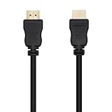 AISENS A119-0528 Cable HDMI V1.4 aleación CCS 14+1 alta velocidad, A/M-A/M, negro, 1.0m