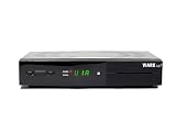 VIARK Viark LIL2 Receptor Satélite DVB-S2 Full HD 1080p H265 con Lector de Tarjetas, LAN y Antena WiFi