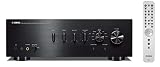 Yamaha AS-701 - Amplificador integrado estéreo de 160 W por canal, negro
