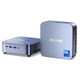 ACEMAGIC M5 Mini PC Intel Core i5-14500HX (14ª, 4,9GHz) 16GB DDR4 512GB SSD | Mini Ordenador para Oficina y Hogar con Windows 11 Pro: Wifi 6 & BT 5.2 y Triple pantalla 4K@60Hz,Multiplataforma