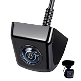 Cámara Trasera para Coche HD 1080P, Cámara de Seguridad a Prueba de Agua IP68 con Visión Nocturna Clara y Gran Angular de 170°, Cámara Frontal y Trasera para Camiones, SUV, RV, Pickup, Conexión NTSC