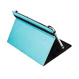 Silver HT - Funda Universal Basic para Tablets de 9 a 11 Pulgadas con función Soporte. Azul. Función Soporte Multiajustable