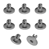 EcoJozon Ruedas Cesta Inferior Lavavajillas 8 Piezas, Diámetro 40 mm