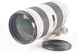 Canon EF 70-200mm f/2.8L USM - Objetivo para Canon (Distancia Focal 70-200mm, Apertura f/2.8-32, Zoom óptico 2.8X,diámetro: 77mm) Blanco