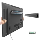 Soporte de pared para TV de yeso sin taladro, para la mayoría de televisores de 22 a 55 pulgadas de hasta 45 kg, fácil de instalar, sin tachuelas, soporte de pared para televisores sin tachuelas