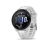 Garmin Forerunner 165, Reloj Inteligente para Correr con GPS, Blanco | Pantalla Táctil AMOLED, Métricas Optimizadas, Planes de Entrenamiento, Garmin Pay, Autonomía de 11 Días