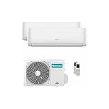 Climatizador Hisense Dual (2AMW42U4RGC + 2PZ.CJMR09) Motor Inverter Wifi Clase energética A++/A++
