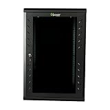 MASTER U-POWER Armario Rack 19' 18U Mural 600x600x901mm, hasta 250Kg Negro