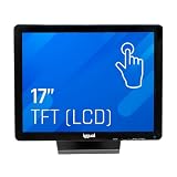 iggual Monitor Táctil de 17' - Compat Aplicaciones TPV- Panel Resistivo 75Hz TFT LCD (4:3)- SO: Wind XP hasta 11, MS-Dos, Linux- VESA 75x75mm- USB-A + VGA+HDMI, 1.280x1.024 SXGA (383x315x72) MTL17C