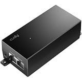 Cudy Inyector PoE Gigabit de 30 W, 802.3at/af, alcance de 100 m, POE200 | PoE de 30 W, 802.3at/af, entrada/salida GbE, protección contra sobretensiones de 4 kVprofe, solución profesional