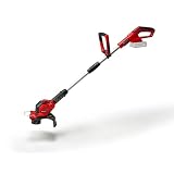 Einhell Recortadora de césped a batería GE-CT 18/28 Li-Solo | PXC | 18 V | 28 cm de ancho de corte | Bobina de hilo | Cabezal del motor giratorio e inclinable | sin batería