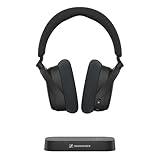 Sennheiser RS 255 - Auriculares para la televisión - Conjunto de Auriculares con Bluetooth y transmisor; inalámbricos con Baja latencia, Sonido Envolvente Virtual y claridad de Voz - Batería de 50 h