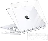 NPUOLS Funda para MacBook Neo 13 Pulgadas 2026 A18 Pro A3404, Transparente | Carcasa Protectora Rígida para Macbook Neo 13' Case + Cubierta de Teclado TPU EU