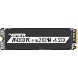 Patriot Viper VP4300 Unidad de Estado sólido SSD de 2TB NVMe M.2 de Alta Velocidad Gen 4 PCIe x4 - VP4300-2TBM28H - Velocidad de Lectura hasta 7400 MB/s y Escritura de 6800 MB/s
