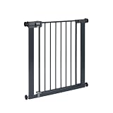 Safety 1st Easy Close Metal, Barrera Seguridad Niños 73–80 cm, Negra