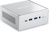 MINISFORUM NAB9S Mini PC, procesador Intel Core i9-13900HK 14C/20T hasta 5,4 GHz, Intel Iris Xe Graphics Mini Computer, 16GB DDR4 y 512GB SSD, Salida 4K cuádruple, 2,5G RJ45 LAN x 2, Wi-Fi6E et BT5.2