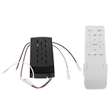 LABRIMP Regulador de Velocidad Dc para Ventilador de Techo Controlador de Motor Eléctrico Variable para Uso Doméstico Fácil Instalación Sala de Estar o Dormitorio