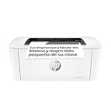 HP LaserJet M110w 7MD66F, Impresora Láser A4 Monocromo - Impresión Doble Cara Manual (20 ppm, Wi-Fi, Wi-Fi Direct, USB 2.0, Bluetooth, Procesador de 500 MHz, Memoria de 32 MB, Smart App) Blanca