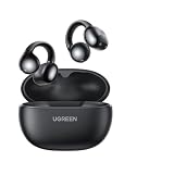 UGREEN HiTune S3 Auriculares Inalámbricos Audifonos Deportivos Clip ENC 30H | Auriculares Abiertos con Clip y Cancelación de Ruido ENC 30H de Reproducción Bluetooth 5.4 Carga Rápida USBC HiFi IPX5 Negro