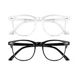 Solmoon Gafas Filtro Luz Azul Unisex, Antifatiga y Anti-Azules para Gaming y Lectura, Lentes Antireflejo, Reducen Fatiga Visual
