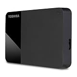Toshiba 4TB Canvio Ready - Disco Duro Externo portátil de 2,5 Pulgadas con SuperSpeed USB 3.2 Gen 1, Compatible con Microsoft Windows 7, 8 y 10, Negro (HDTP340EK3CA)