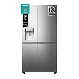 Hisense RS818N4IIE1 - Frigorífico Americano SBS, Libre Inst., Ancho 91cm