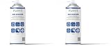 Ewent Spray de aire comprimido para la limpieza de teclados, ordenadores y accesorios, spray de aire comprimido, 400 ml, con pajita larga para la limpieza de grietas más difíciles (Paquete de 2)