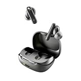 Skullcandy Smokin' Buds Auriculares In-Ear Inalámbricos, 20 h de Autonomía, 50% de Plásticos Renovables, Micrófono, Compatibles con iPhone Android y Dispositivos Bluetooth - Negro