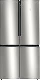 Balay 3Kme592Xi Frigorífico Multipuertas, 183 x 91 x 73,1, E, 605L, Nofrost, Acero Inoxidable Antihuellas, Sin Dispensador