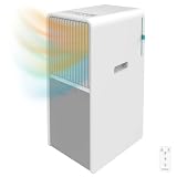 Cecotec Aire Acondicionado Portátil con Mando ForceClima 9450 Style Heating | 9000 BTU, Bomba de Calor, Táctil, Pantalla LED, 5 Modos, 2 Velocidades, Deshumidificador, Temporizador, Cobertura 16m²