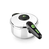 MONIX Presto | Olla a presión 4L, acero inoxidable 18/10