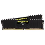 CORSAIR Vengeance LPX DDR4 RAM 32GB (2x16GB) hasta 3200MHz CL16-20-20-38 1.35V Intel AMD Memoria de Ordenador de Sobremesa - Negro (CMK32GX4M2E3200C16)