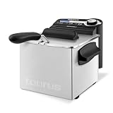 Taurus - Freidora de Aceite 2L, 1700W, Termostato Regulable, Acero Inox