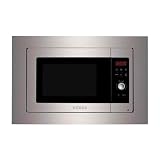 EDESA EMW-2320-IG X, Microondas integrable, 23 litros, 800 W, Grill de cuarzo 1200 W, 5 niveles de potencia, 2 niveles de grill, 2 funciones Combi