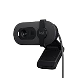 Logitech Brio 100, cámara Web Full HD para reuniones y Streaming - Grafito