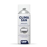 CAMP Climasan Limpiador – Limpiador Aire Acondicionado Casa, Spray para Climatizador Ideal para Remover Gérmenes y Bacterias, Limpieza Aire Acondicionado a Acción Purificadora, Made in Italy, 400 ml
