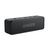 Anker Altavoz Bluetooth Potente SoundCore 2, batería de 24 Horas, protección contra el Agua IPX7, Graves enormes con Dos Controladores de Graves