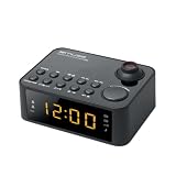 Muse M-178P Color Negro- Radio(Reloj, Digital, FM, MW, LED, 2,29 cm (0.9')