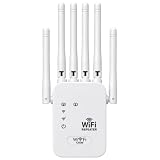 Repetidor WiFi Largo Alcance 1200 Mbps 2,4 GHz/5 GHz con 6 Antenas