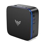 NiPoGi AK1PLUS Mini PC Ιntel Celeron N5095 (2.9GHz) Educación Multimedia | 16 GB RAM 256 GB SSD(hasta 2TB) | 4K Dual Pantalla Type-C/HDMI2.0/W11 Pro/WiFi 5/BT 4.2/RJ45/LAN | Escuela/Negocios/Hogar