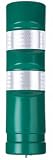 FERRETELIX Hito de balizamiento y señalizacion de trafico H-75 verde (anclaje incluido)